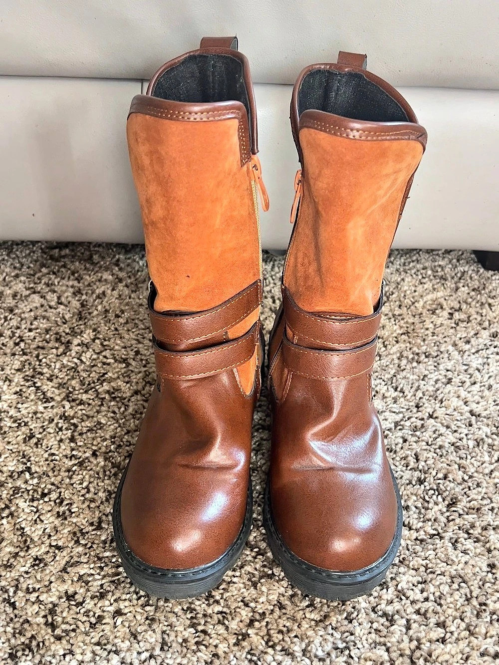 Overland Women's Bos & Co Sahara Wool-Lined Waterproof Leather & Suede Boots